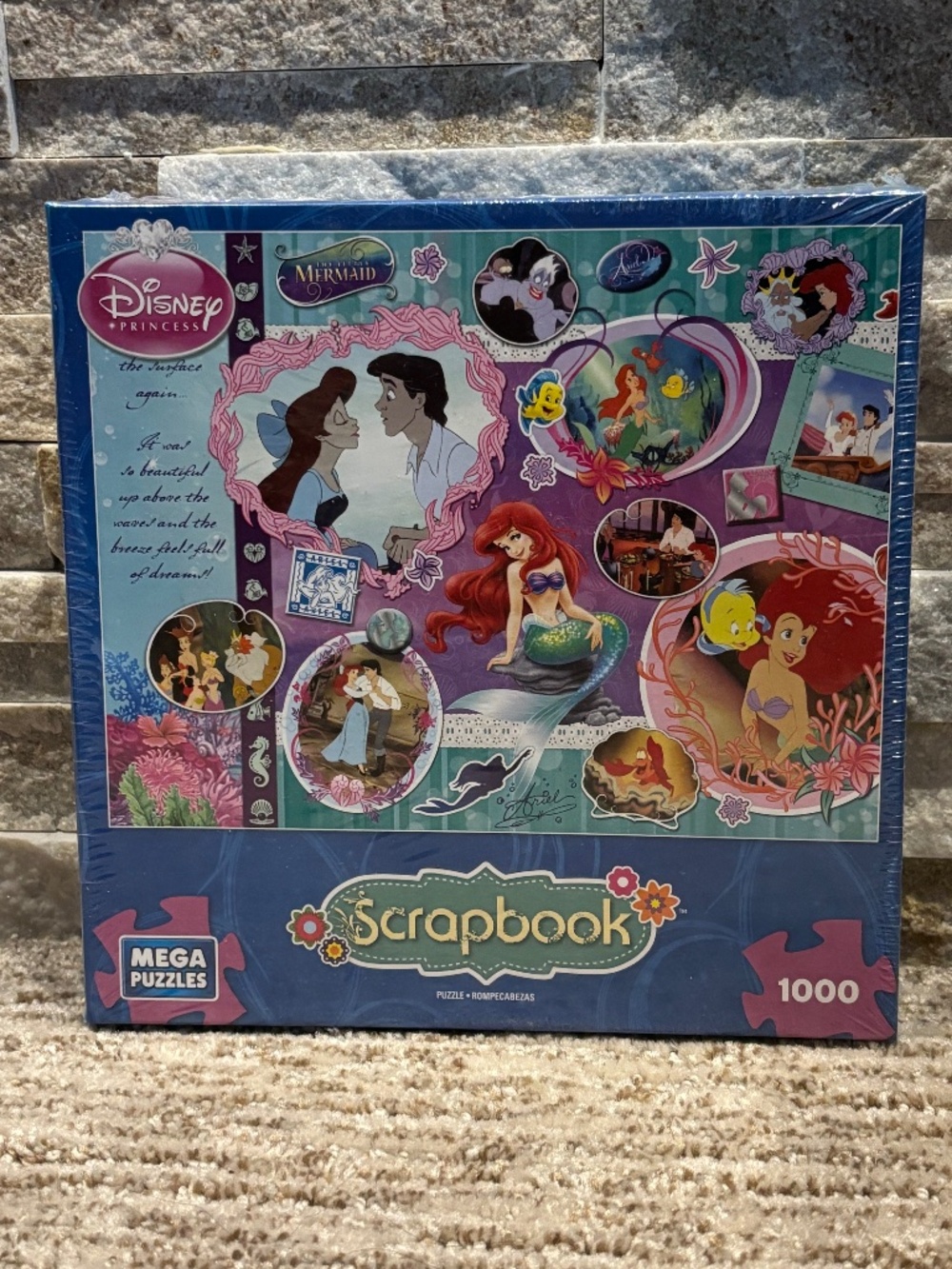 Disney’s The Little Mermaid “Scrapbook” 1000 Piece Puzzle